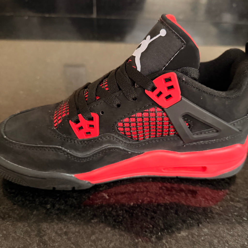 Retro 4 Thunder Red
