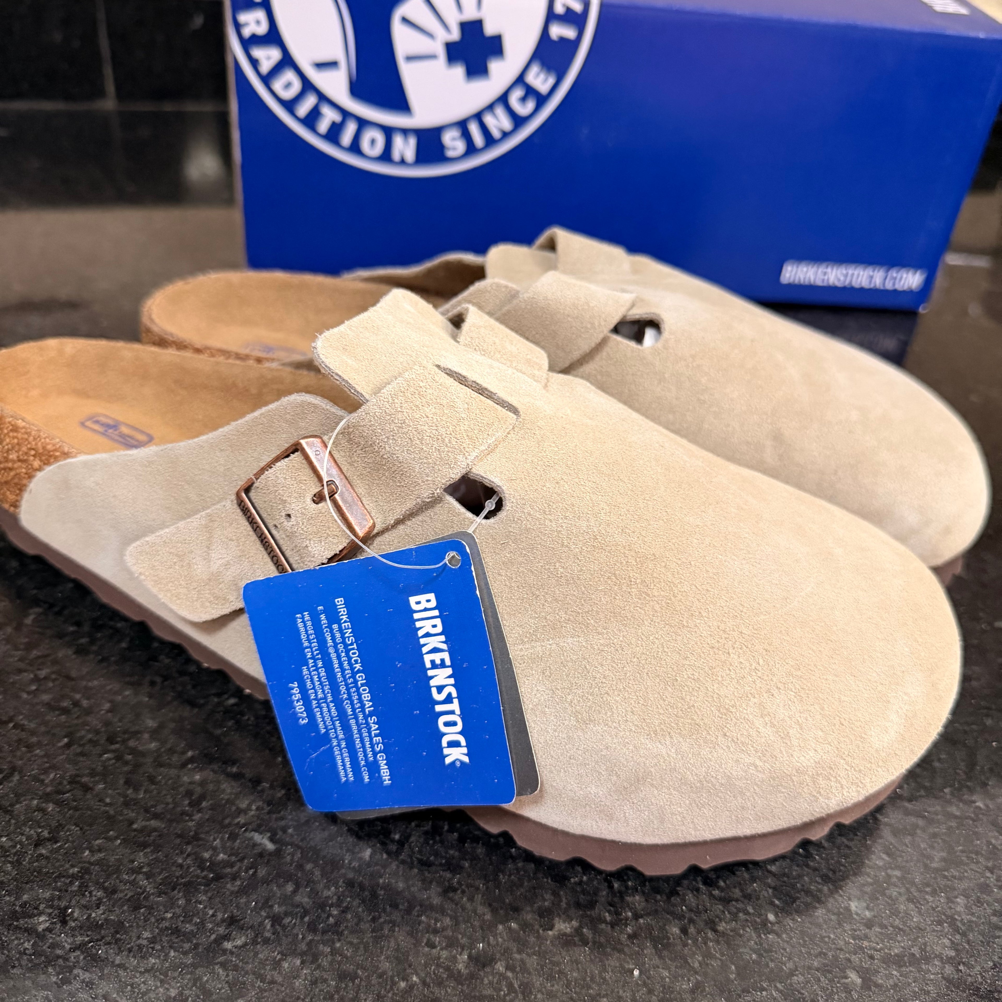 Birkenstock Boston Khaki