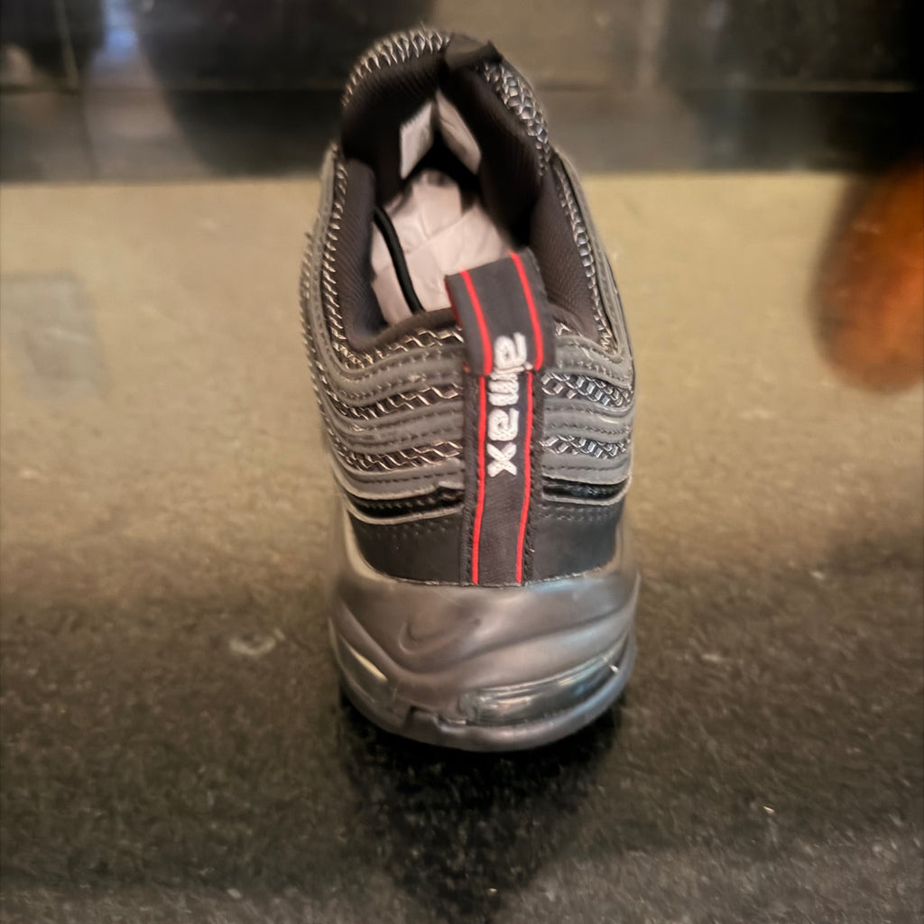 Air Max 97 Black swooch red