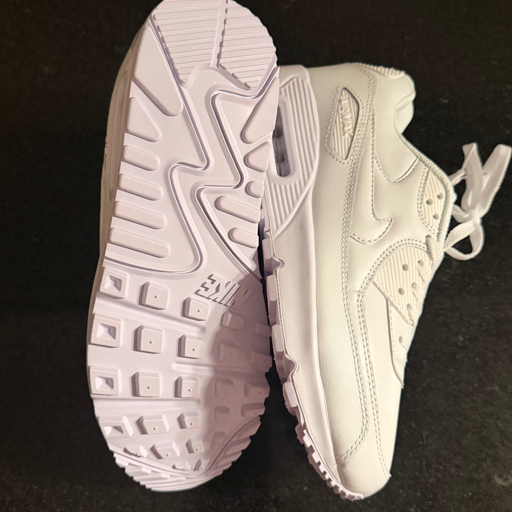Air Max 90 White piel