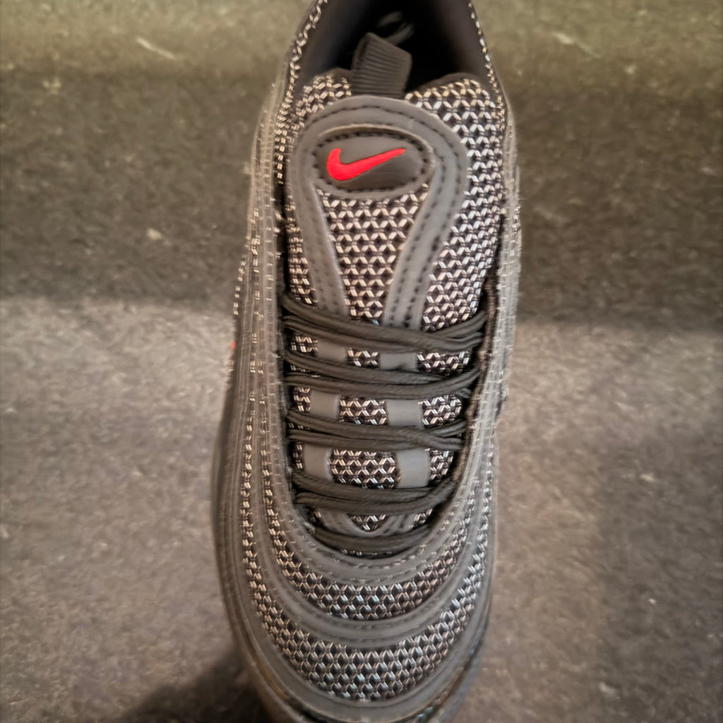 Air Max 97 Black swooch red