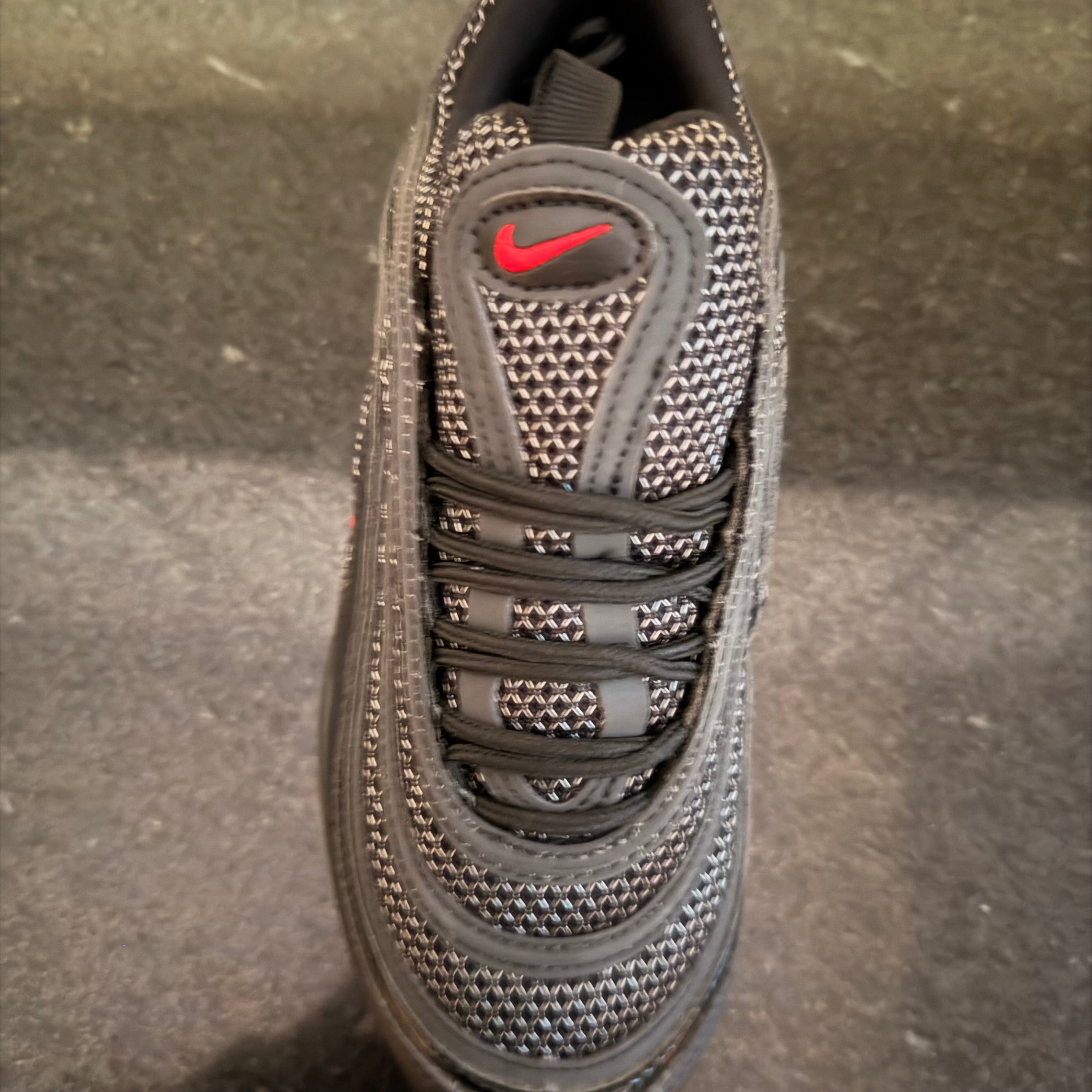 Air Max 97 Black swooch red