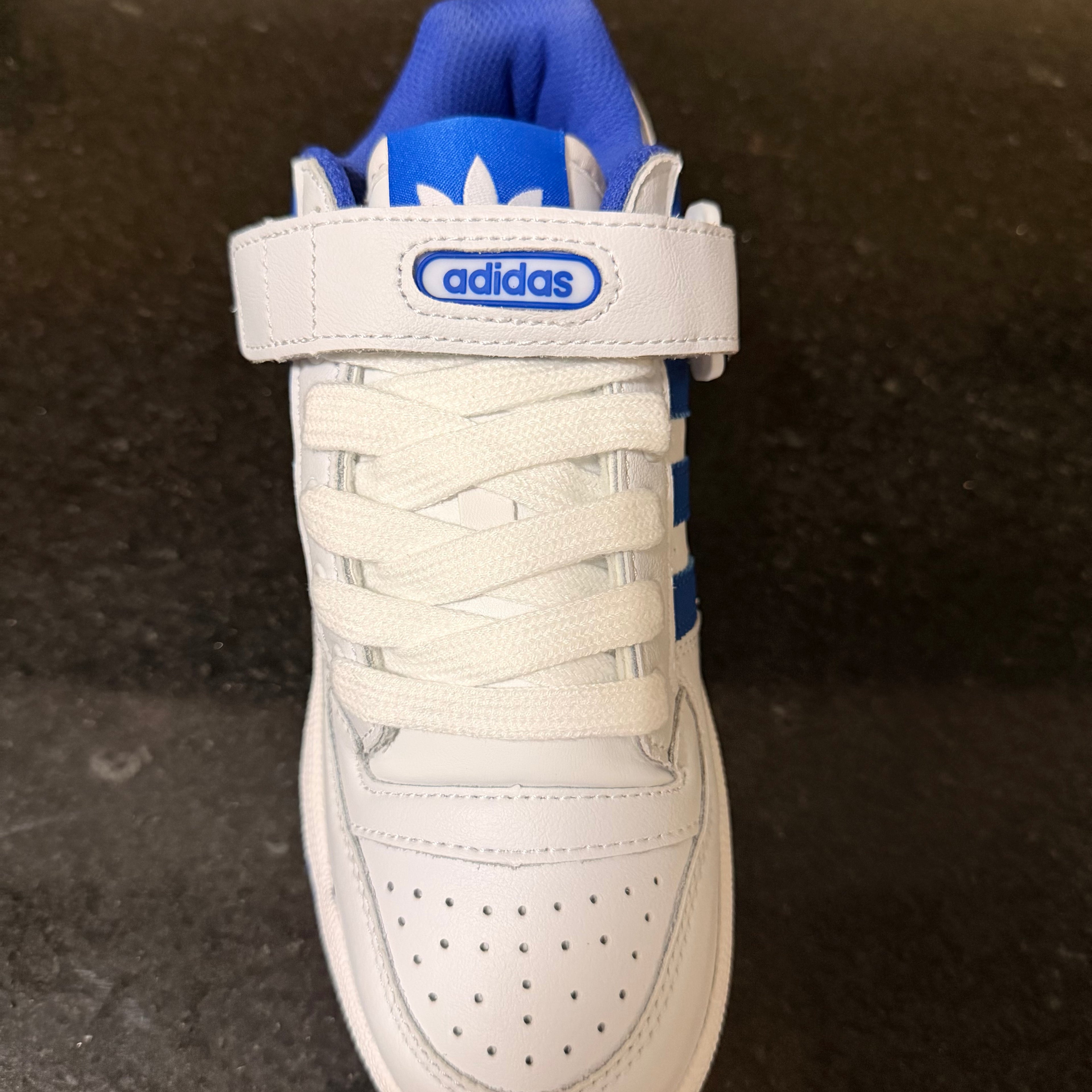 Forum Low White & Blue