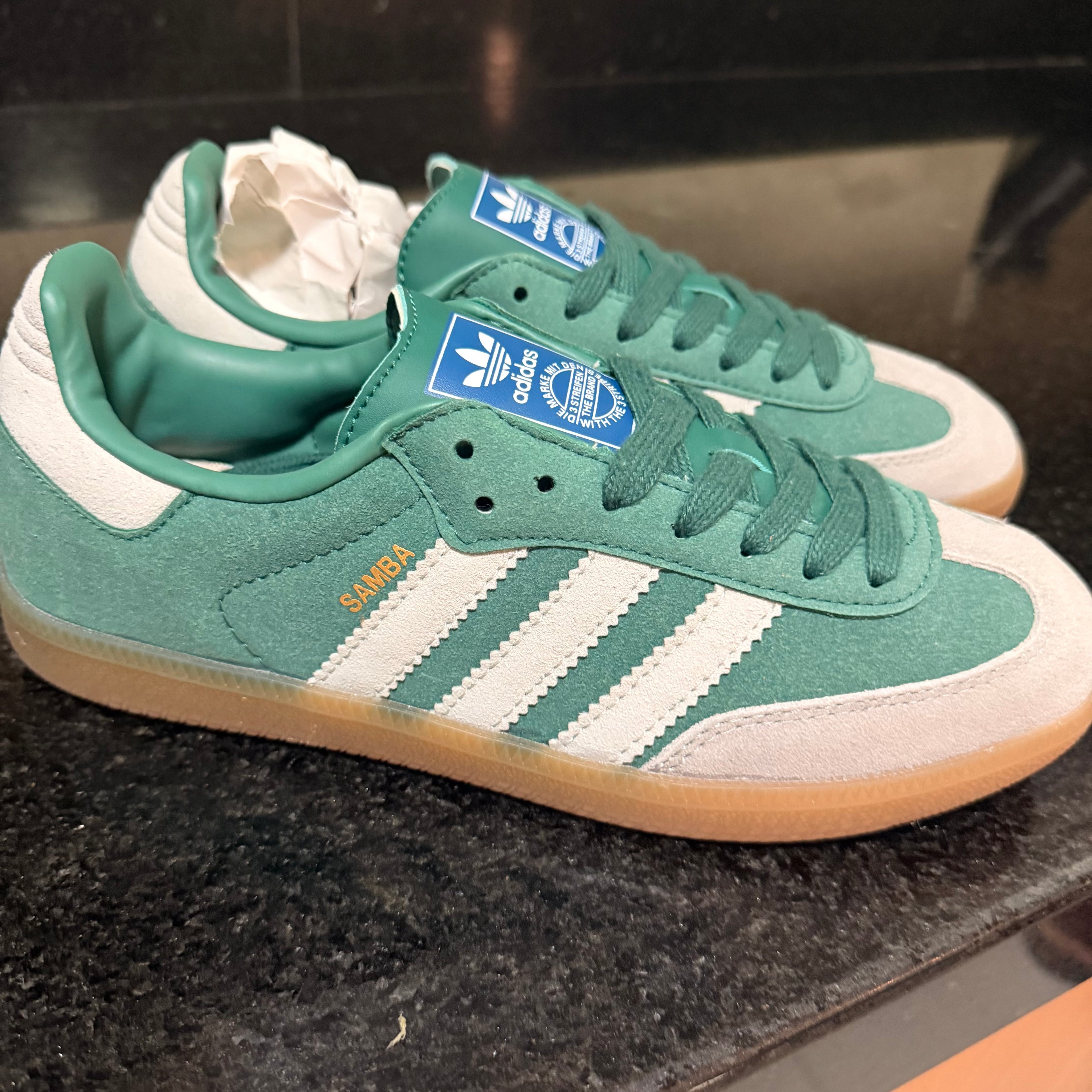 Samba Chalk Green