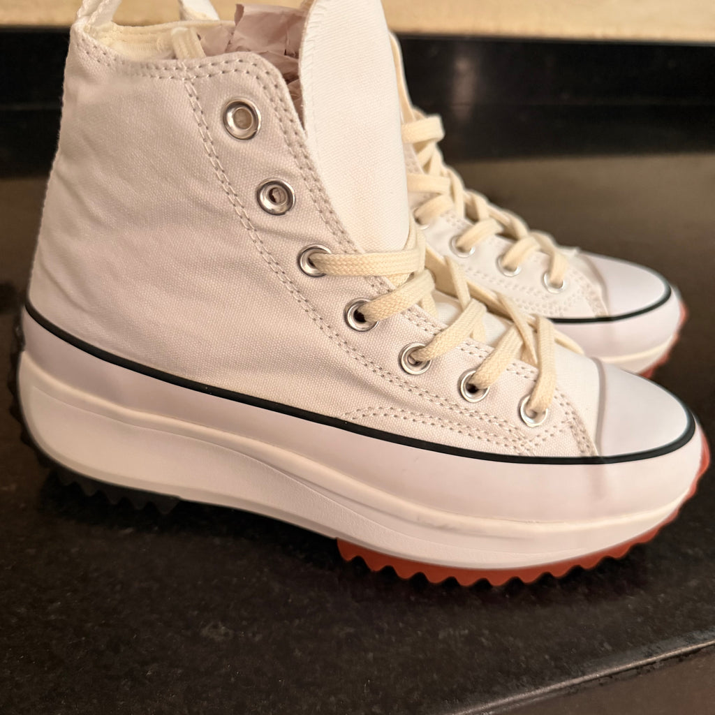 Converse Run Star Mid White