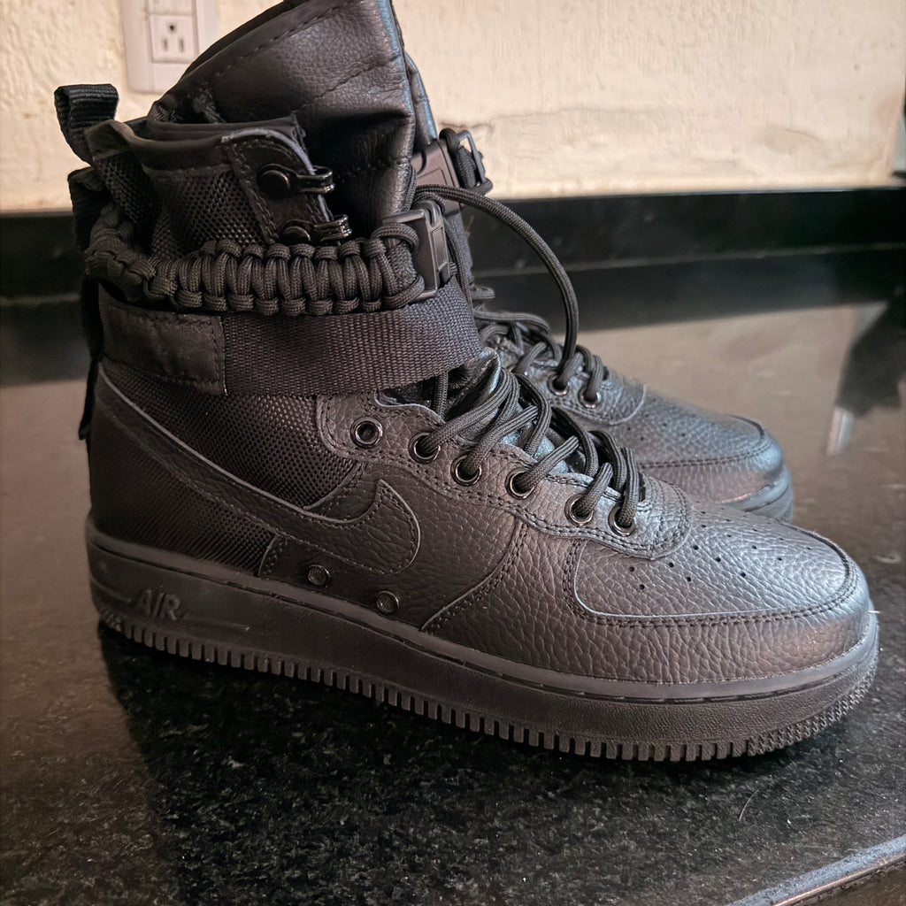 AF1 High Sf Black