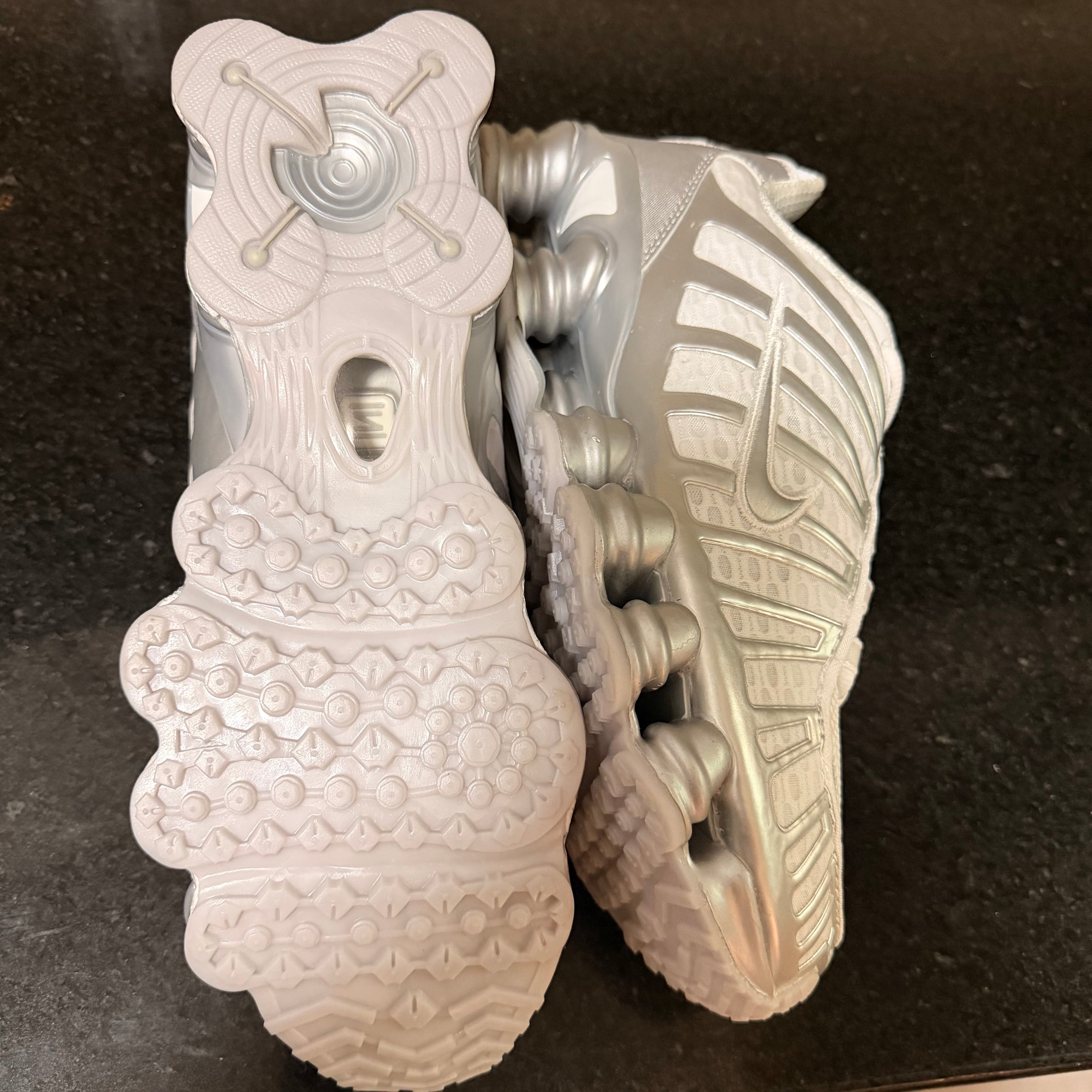 Shox Silver White