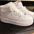 AF1 Mid White