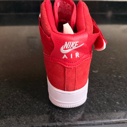 AF1 Mid Suede Red