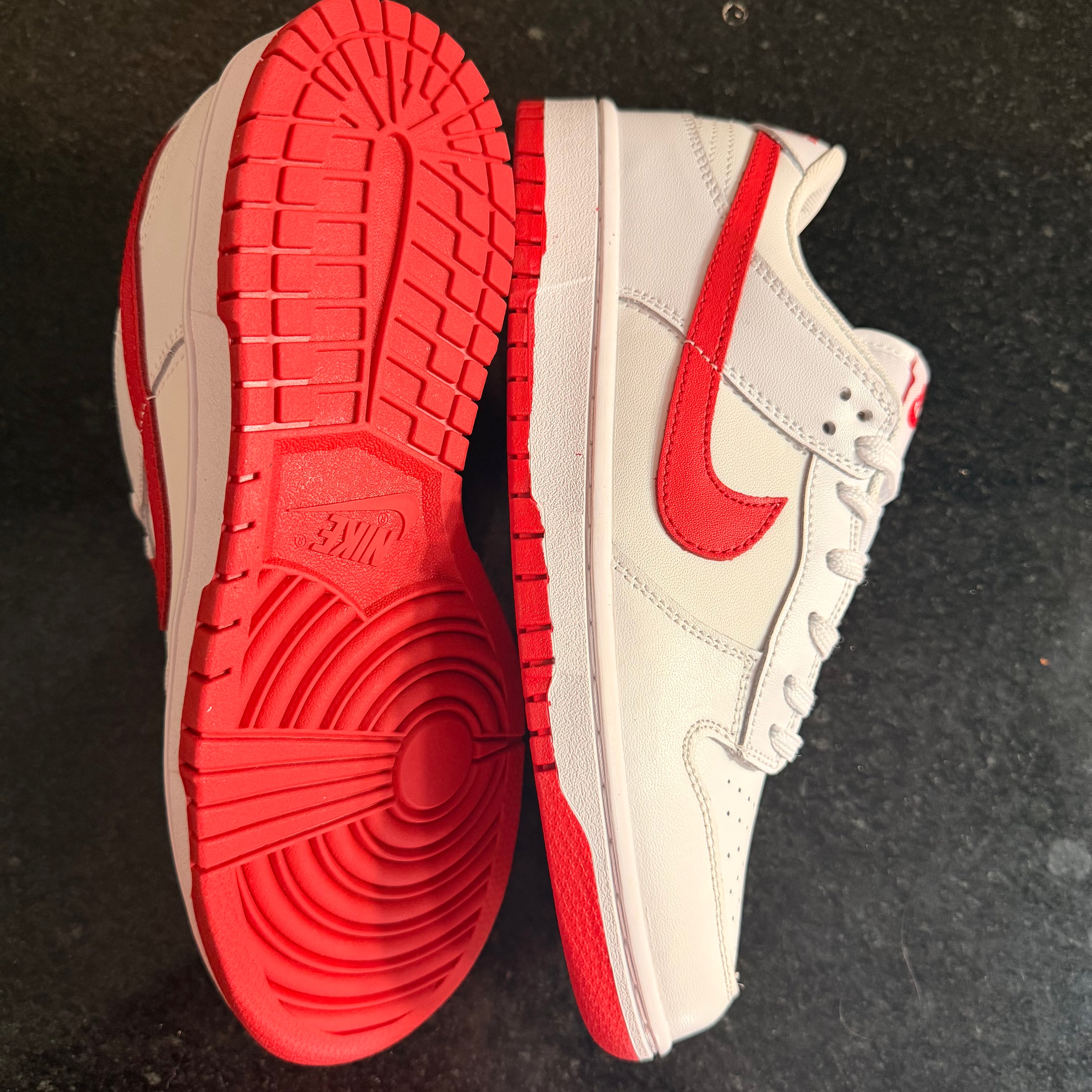 Dunk White & Red